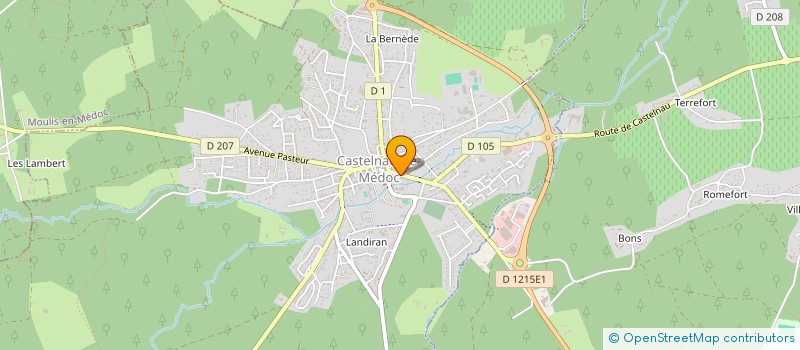 localisation de l'entreprise INDIVISION SERVY JEAN ET GEORGES à CASTELNAU-DE-MEDOC