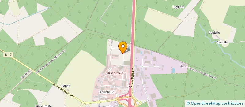 localisation de l'entreprise INDIVISION SESCOUSSE  TOSSE