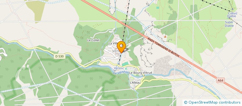 localisation de l'entreprise INDIVISION SEVEN DUVERNOIS à LES DEUX ALPES