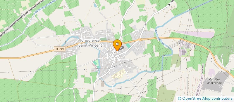 localisation de l'entreprise INDIVISION SEVENERY LETONDOR  JONQUIERES-SAINT-VINCENT