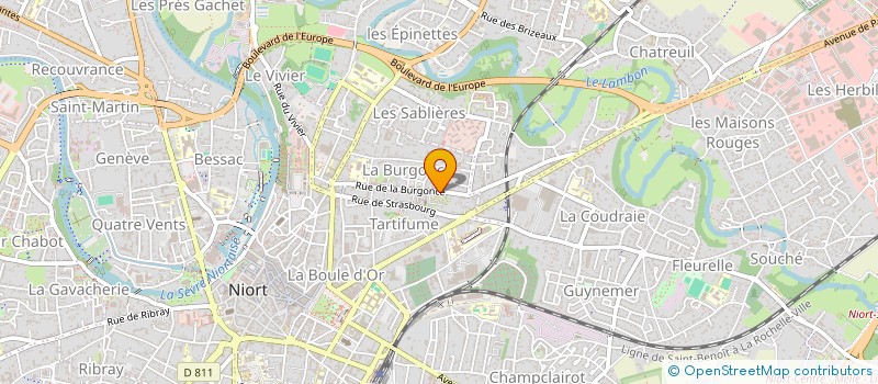 localisation de l'entreprise INDIVISION SEVESTRE JEAN-MARC ET BOUTIN ANNE  NIORT