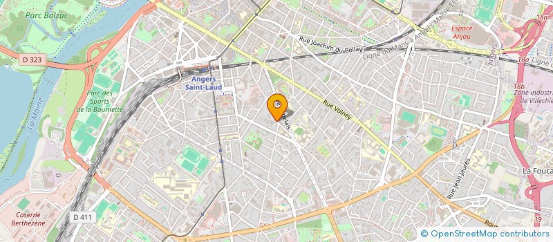 localisation de l'entreprise INDIVISION SEVET MARCEL ET SIMONE à ANGERS