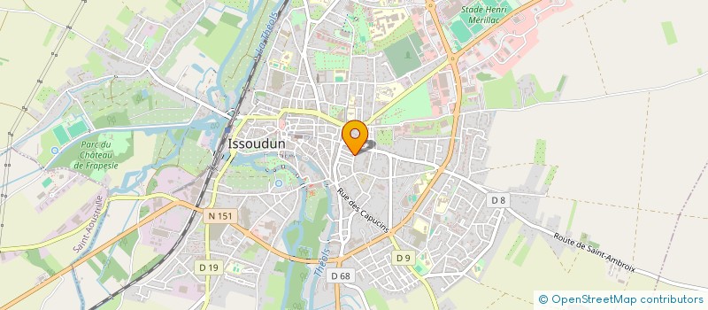 localisation de l'entreprise INDIVISION SEVILLA-OUVRAT à ISSOUDUN