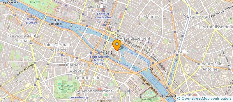 localisation de l'entreprise INDIVISION SG 14 RUE CHANOINESSE  PARIS