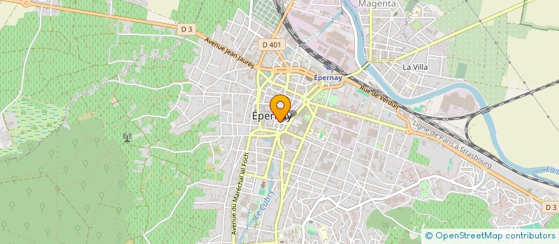 localisation de l'entreprise INDIVISION SHAPIRA à EPERNAY
