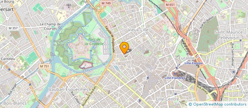 localisation de l'entreprise INDIVISION SHOUKRY BENMESSABIH  LILLE