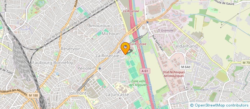 localisation de l'entreprise INDIVISION SI-HASSEN LAUR à TOULOUSE