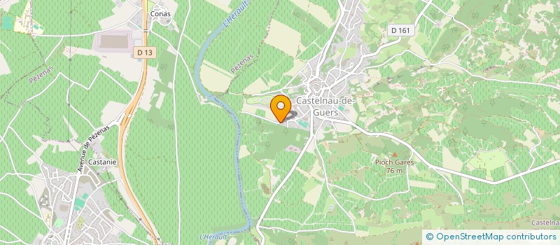 localisation de l'entreprise INDIVISION SICILIA  CASTELNAU-DE-GUERS