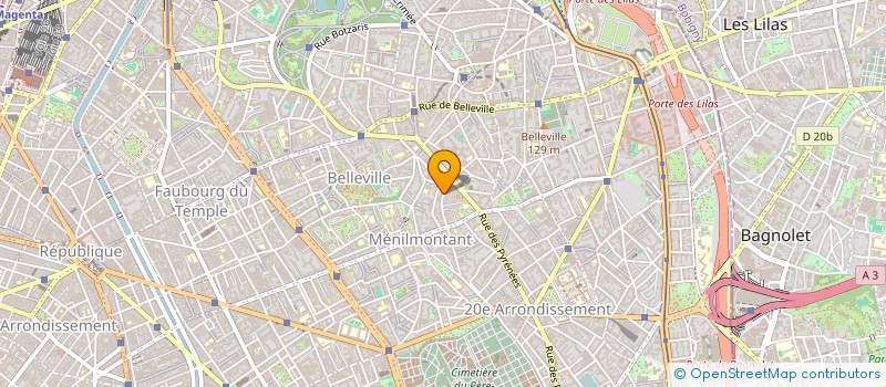 localisation de l'entreprise INDIVISION SIDONIE COLLETTE JEAN COLLETTE  PARIS