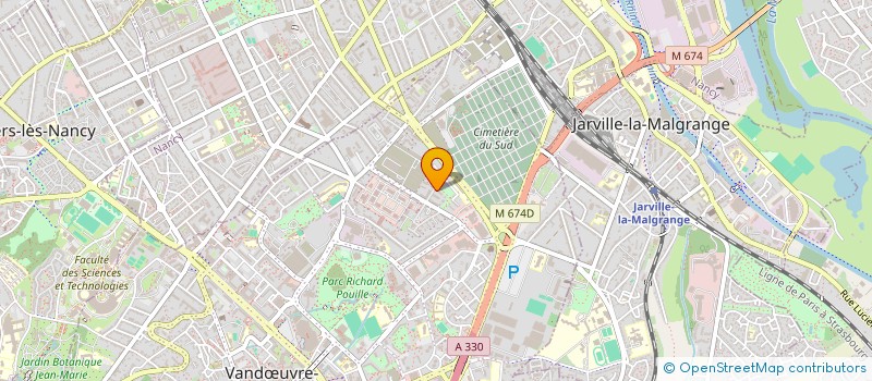 localisation de l'entreprise INDIVISION SIEBENALER  VANDUVRE-LES-NANCY