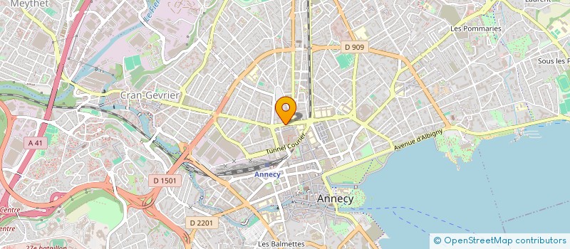 localisation de l'entreprise INDIVISION SIEFERT à ANNECY