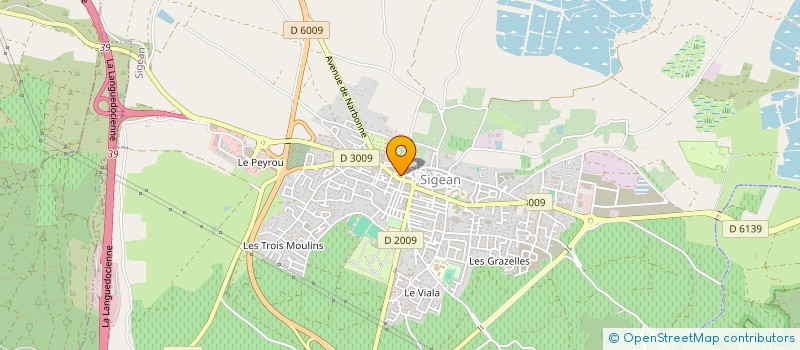 localisation de l'entreprise INDIVISION SIGEAN  SIGEAN