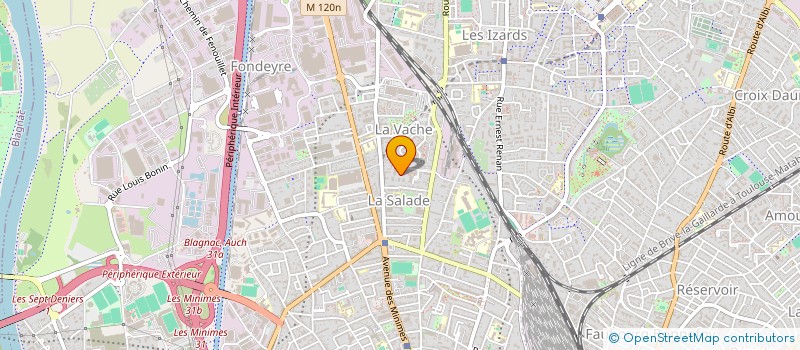 localisation de l'entreprise INDIVISION SIGNOL DELBARRE à TOULOUSE