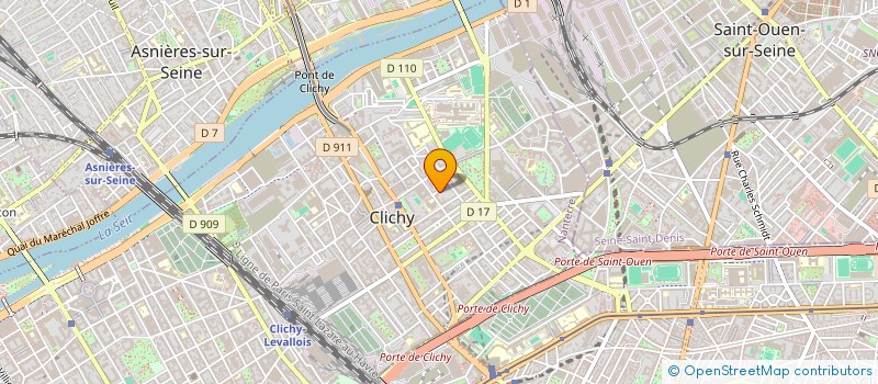 localisation de l'entreprise INDIVISION SIMARD MAOUT à CLICHY