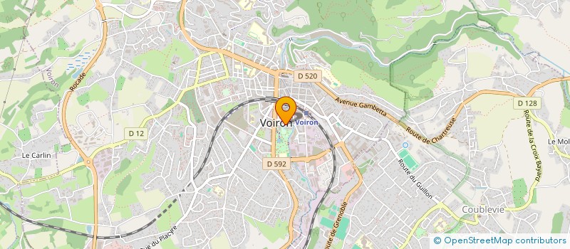 localisation de l'entreprise INDIVISION SIMIAND à VOIRON