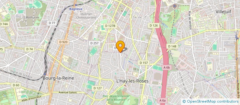 localisation de l'entreprise INDIVISION SIMON  L'HAY-LES-ROSES