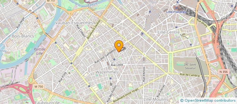 localisation de l'entreprise INDIVISION SIMON ET CHARLES FLEURQUIN à LILLE