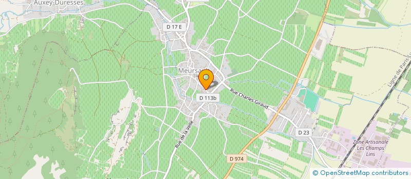 localisation de l'entreprise INDIVISION SIMONE MATROT  MEURSAULT