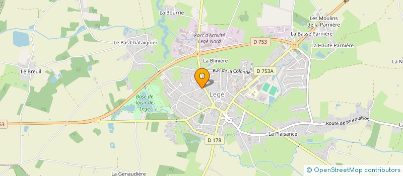 localisation de l'entreprise INDIVISION SIMONNEAU EL ZOUHELY  LEGE