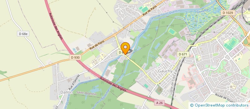 localisation de l'entreprise INDIVISION SINEL MUKAM à SAINT-QUENTIN