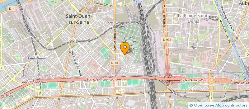localisation de l'entreprise INDIVISION SINEUX à SAINT-OUEN-SUR-SEINE
