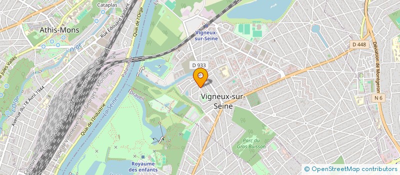 localisation de l'entreprise INDIVISION SINGH MASSON à VIGNEUX-SUR-SEINE
