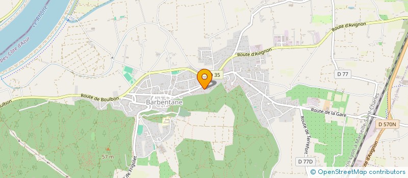 localisation de l'entreprise INDIVISION SINN GAVANON  BARBENTANE