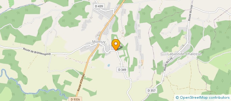 localisation de l'entreprise INDIVISION SIOURANE LASMENES  MOMUY