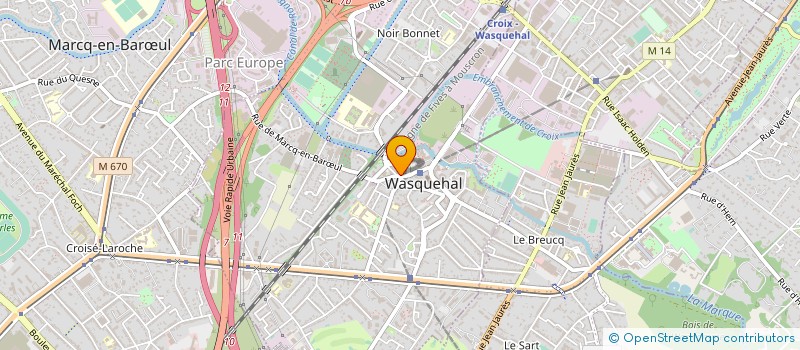 localisation de l'entreprise INDIVISION SIX  WASQUEHAL