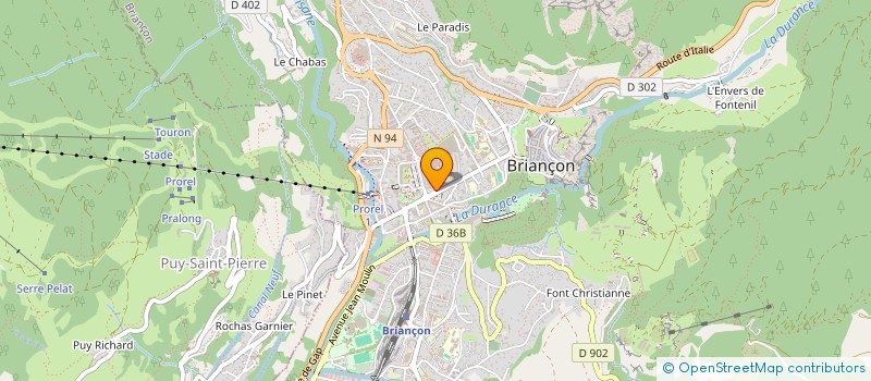 localisation de l'entreprise INDIVISION SKRIPNIKOFF à BRIANCON