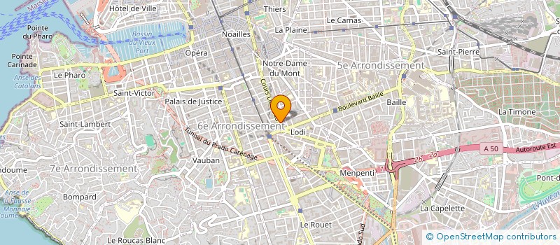 localisation de l'entreprise INDIVISION SLAMA à MARSEILLE