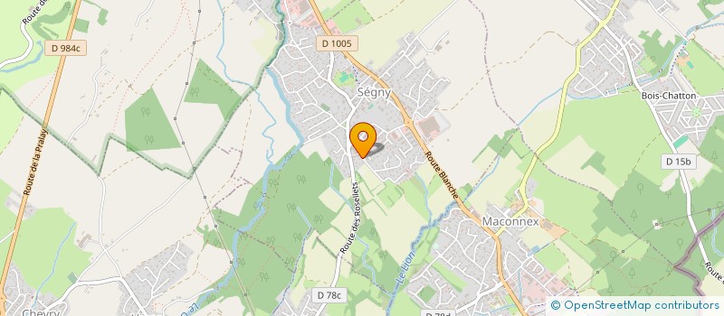 localisation de l'entreprise INDIVISION SLAVCHEV  SEGNY