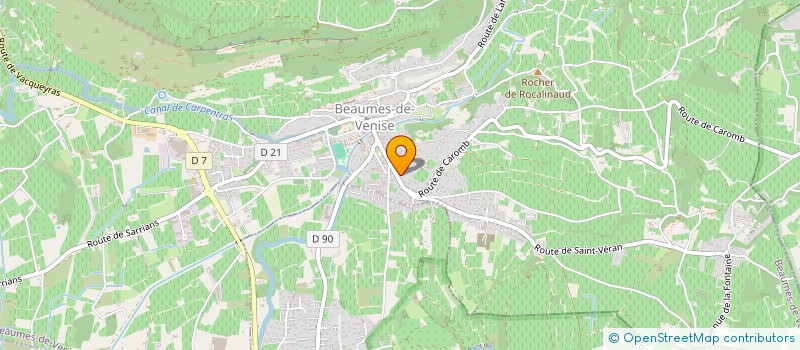 localisation de l'entreprise INDIVISION SOARD  BEAUMES-DE-VENISE