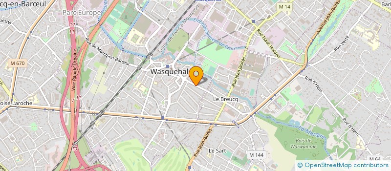 localisation de l'entreprise INDIVISION SOBRIE  WASQUEHAL