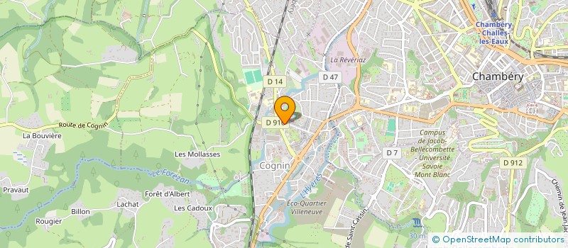 localisation de l'entreprise INDIVISION SOL ROLAND à COGNIN