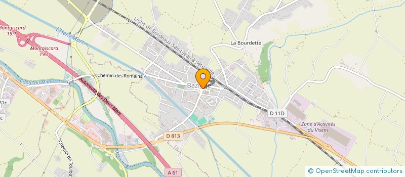 localisation de l'entreprise INDIVISION SOLA SANDRO ET JESSICA  BAZIEGE