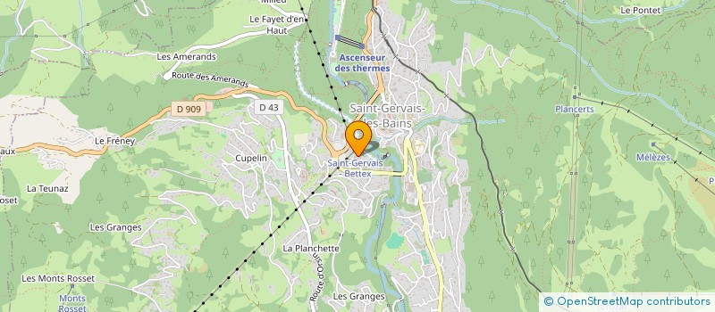 localisation de l'entreprise INDIVISION SOLFAROLI CAMILLOCCI ET EGIDIO  SAINT-GERVAIS-LES-BAINS