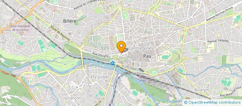 localisation de l'entreprise INDIVISION SOLIVELLAS GHADDAB à PAU