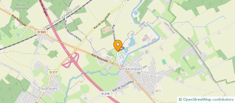 localisation de l'entreprise INDIVISION SOMVILLE*PIERRE MICHEL  NORDAUSQUES