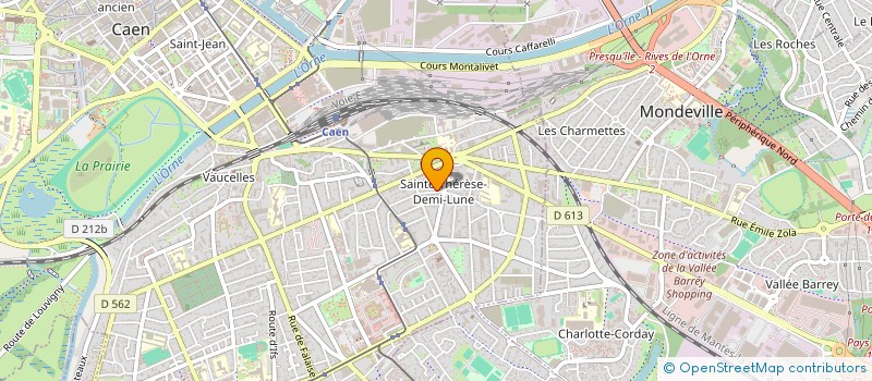 localisation de l'entreprise INDIVISION SONNET / KLEINCLAUSS à CAEN