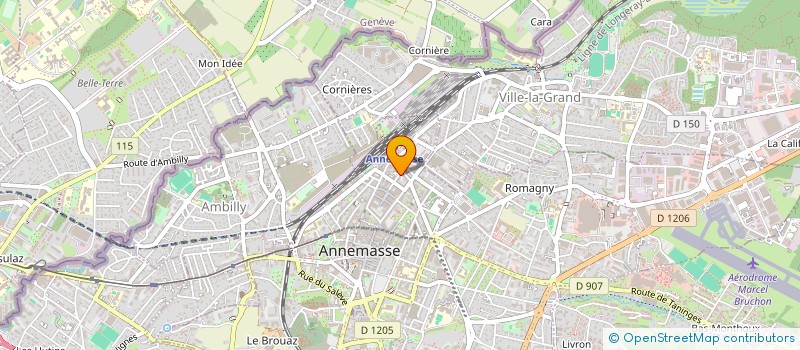 localisation de l'entreprise INDIVISION SOPA ISUF ET HYSENAJ AFERDITA  ANNEMASSE