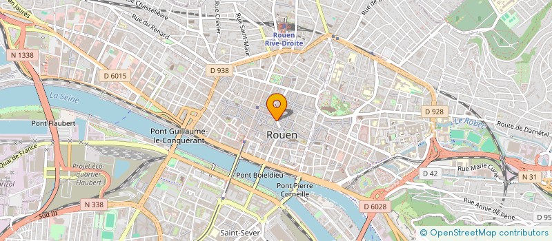 localisation de l'entreprise INDIVISION  SORATO GANON  ROUEN