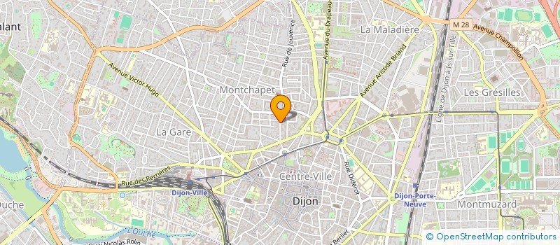 localisation de l'entreprise INDIVISION SORDET / MONIN à DIJON