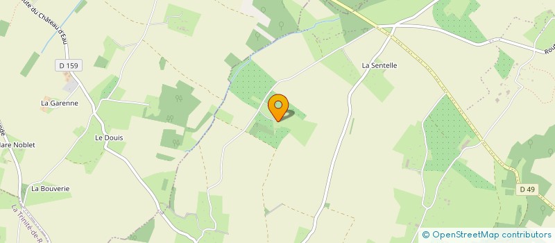 localisation de l'entreprise INDIVISION SORIN ET VILLETTE  MESNIL-EN-OUCHE