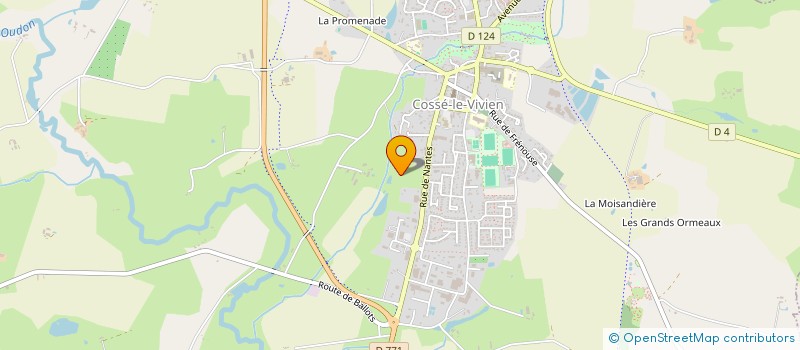 localisation de l'entreprise INDIVISION SORIN RACHEL ET LAURENT  COSSE LE VIVIEN