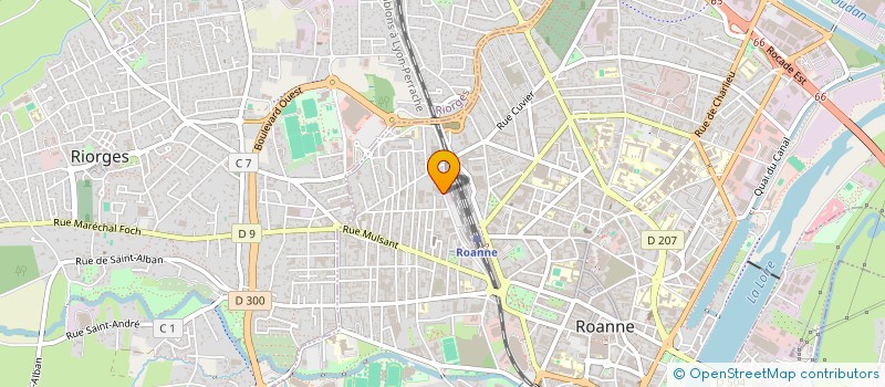 localisation de l'entreprise INDIVISION SOTTON  ROANNE