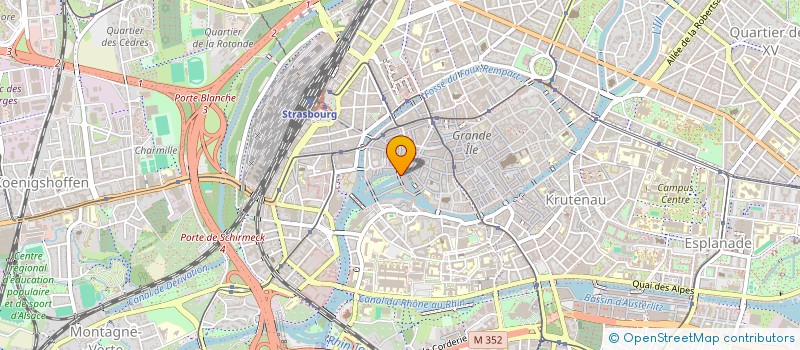 localisation de l'entreprise INDIVISION SOUBANE RITZENTHALER  STRASBOURG