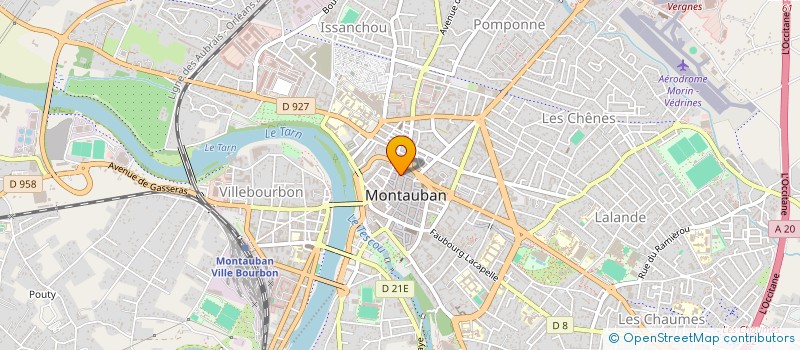 localisation de l'entreprise INDIVISION SOUBIRAC BEAUMEZ PEBAY  MONTAUBAN