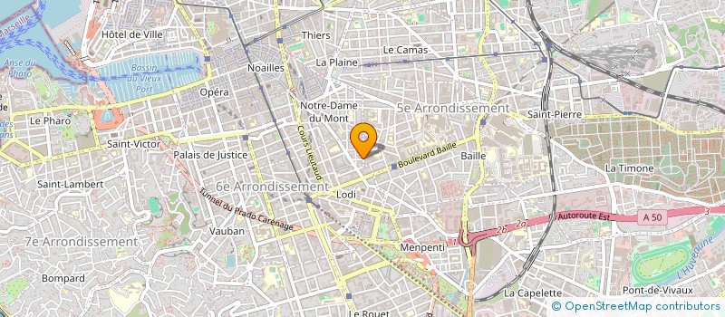 localisation de l'entreprise INDIVISION SOUHANH-MAIRE  MARSEILLE