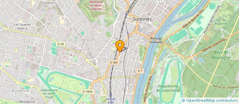 localisation de l'entreprise INDIVISION SOUHAUT à SURESNES